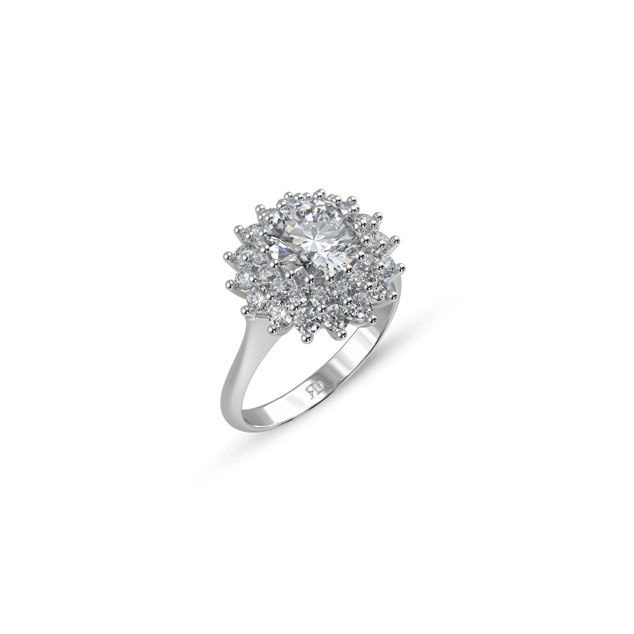 Aspen Round White Dia 1