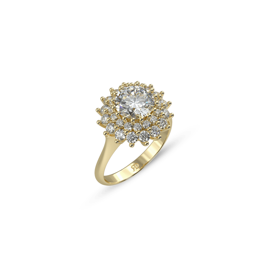 Aspen double-halo | round