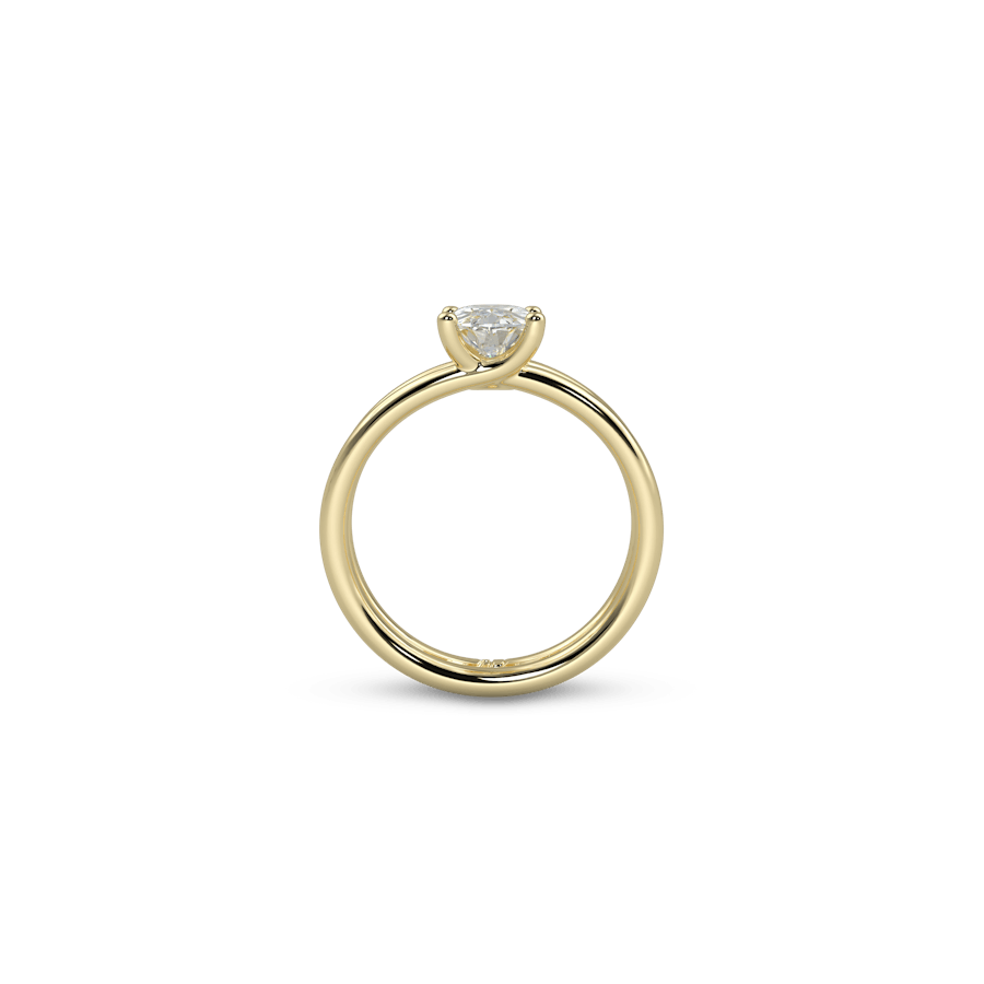 Buenos Aires Pure Oval White Dia 5