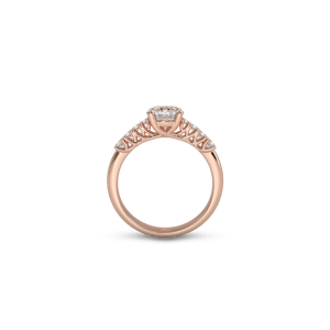 Capri Prong Set Round White Dia 6