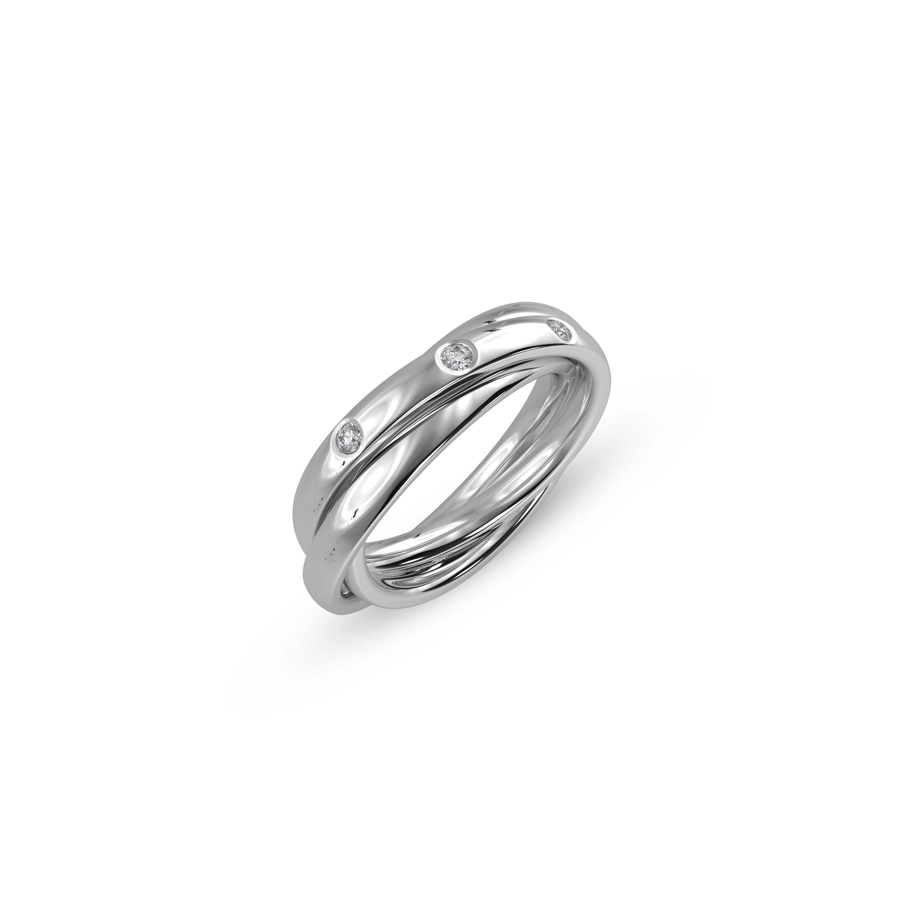 Ehering Trinité Pavé 1