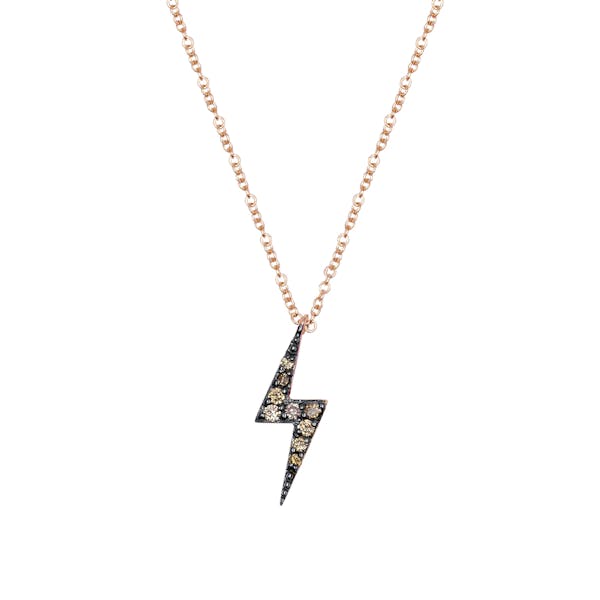 Eclair black collier
