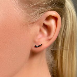 Plume black ear portrait
