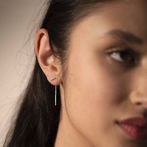 Brixton ear on model