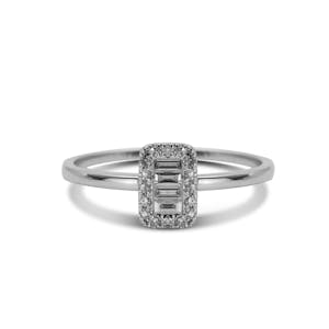 Trevi baguette crown wg