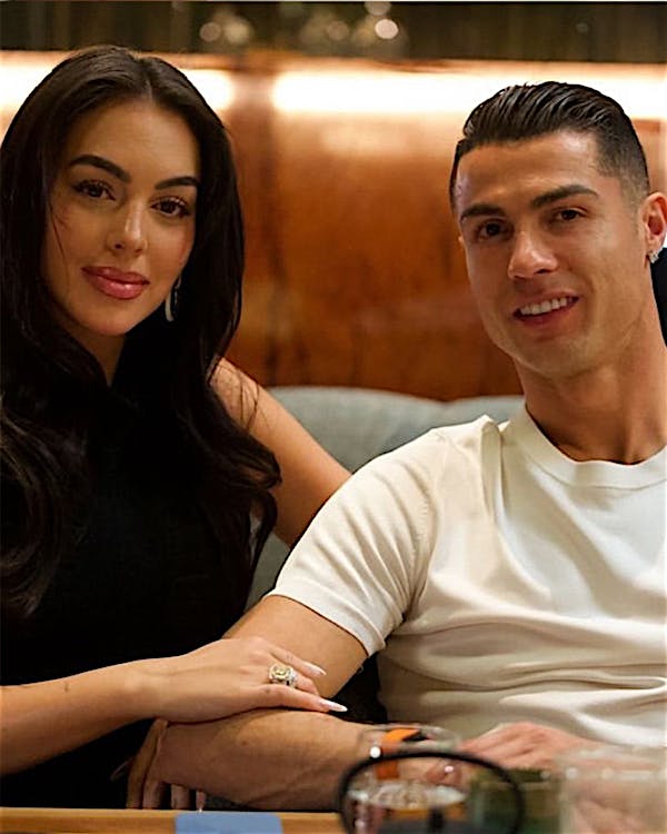 Georgina Rodriguez engagement ring