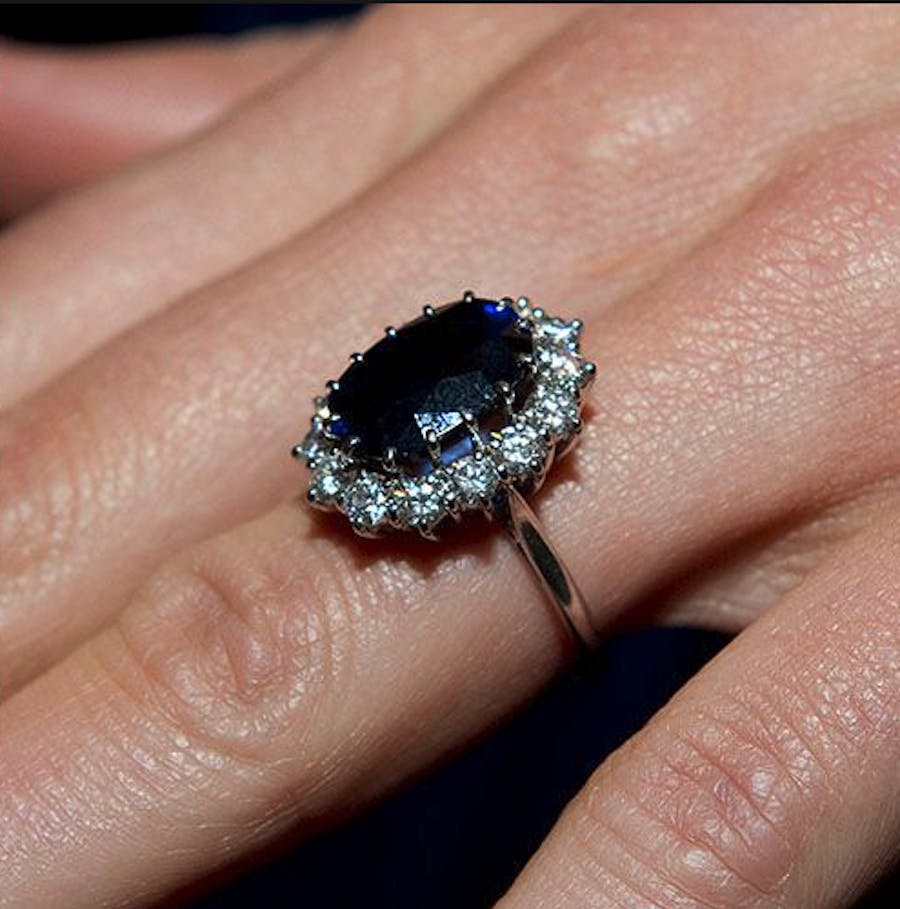 wanhoop Vete Eenvoud The world-famous engagement ring of Princess Diana