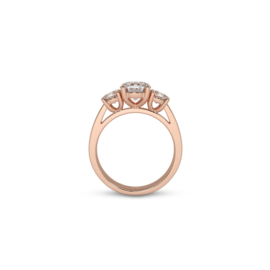 London Trilogy Round White Dia 6