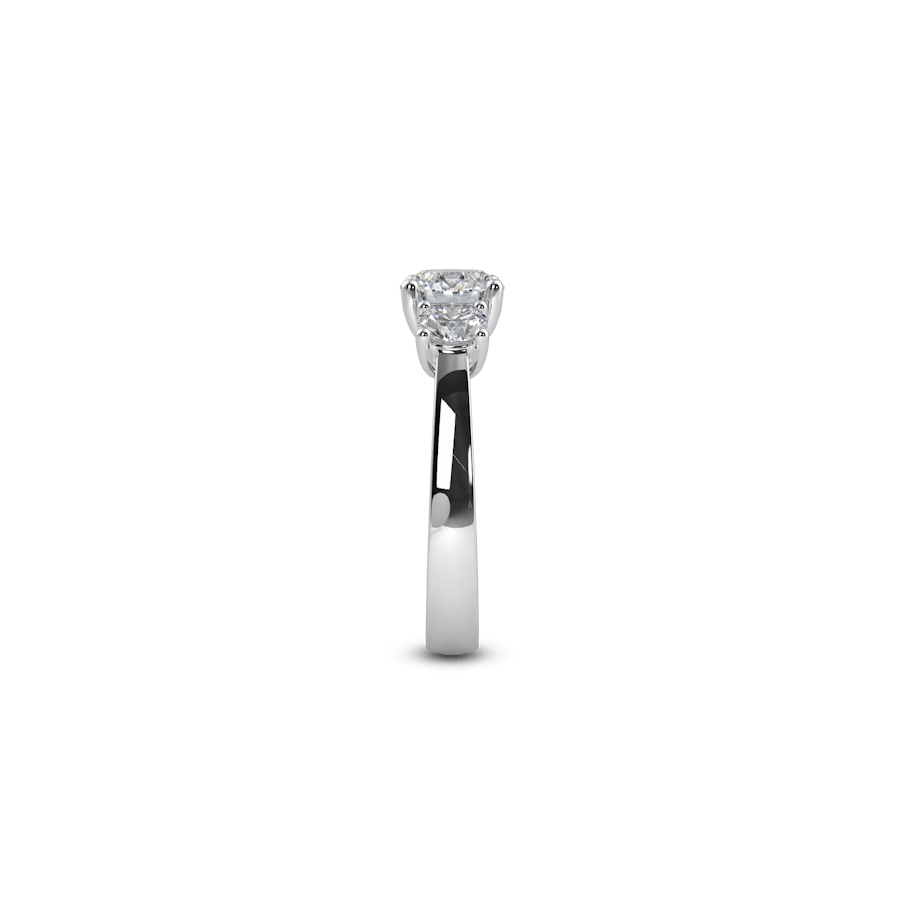 London Trilogy Round White Dia 7