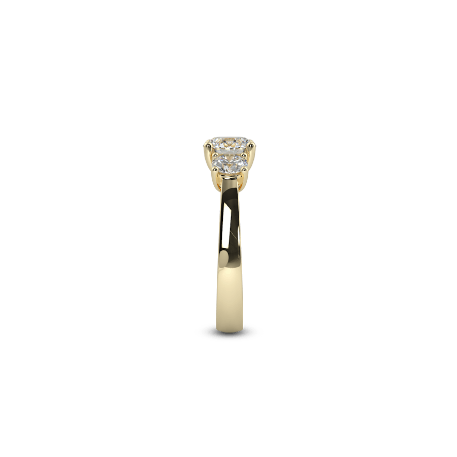 London Trilogy Round White Dia 8