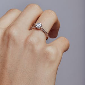 New York bright cut round hand PG