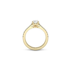 Paris Pavé Pear White Dia 5