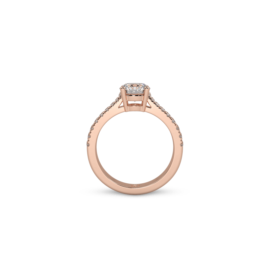 Paris Pavé Round White Dia PG 2