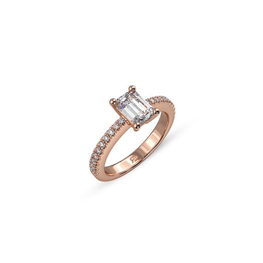 Rome Pavé Emerald White Dia 3