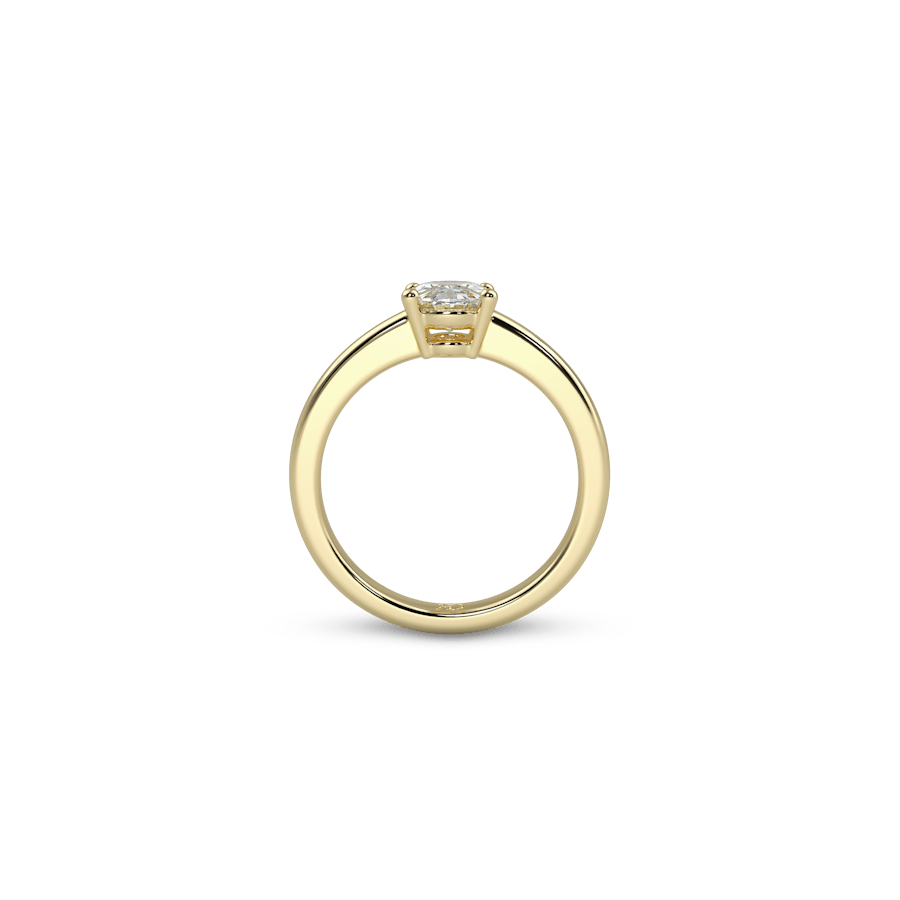 Rome Pure Oval White Dia 5