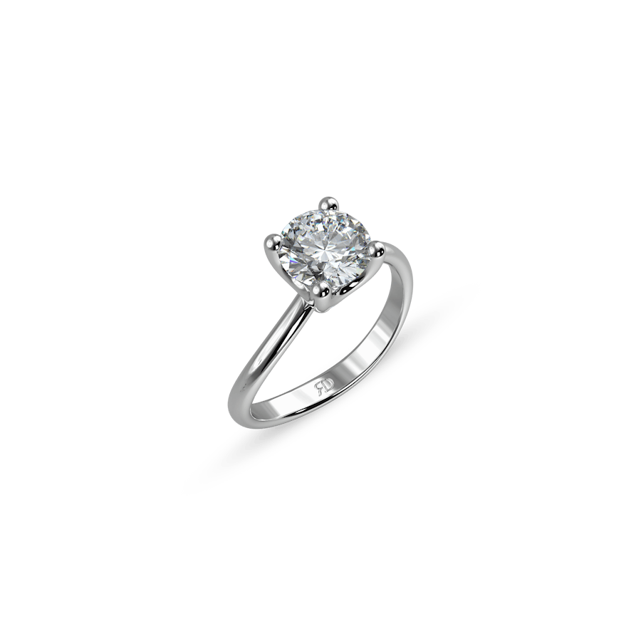 Santorini Pure Round White Dia 1