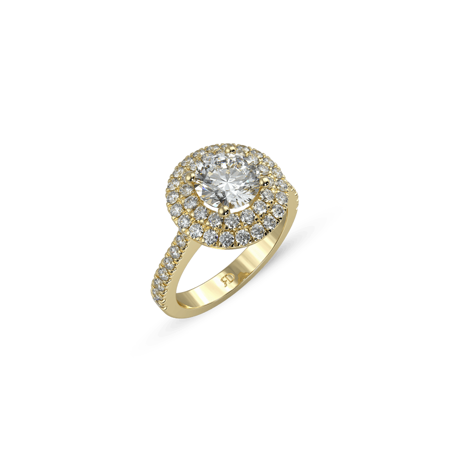 St. Tropez double-pavé | round