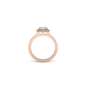 Stack Crown Pavé Round White Dia 6