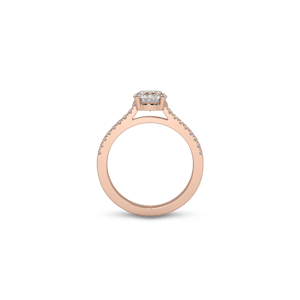 Stack Pavé Round White Dia 6