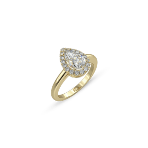 Venice Crown Pavé Pear White Dia 2