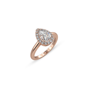 Venice Crown Pavé Pear White Dia 3