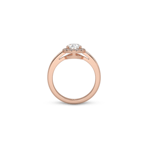 Venice Crown Pavé Pear White Dia 6