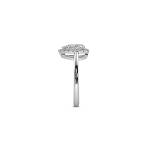 Venice Crown Pavé Pear White Dia 7