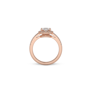 Venice Full Pavé Oval White Dia 6