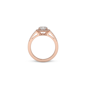 Venice Full Pavé Round White Dia 6