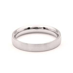 Weddingband amour F1 35 mm WG matt RD cms