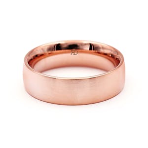 Weddingband amour F1 60 mm PG matt RD cms