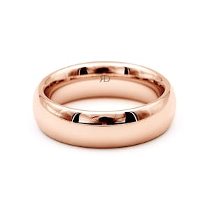 Weddingband caresse F3 55 mm YG matt RD cms