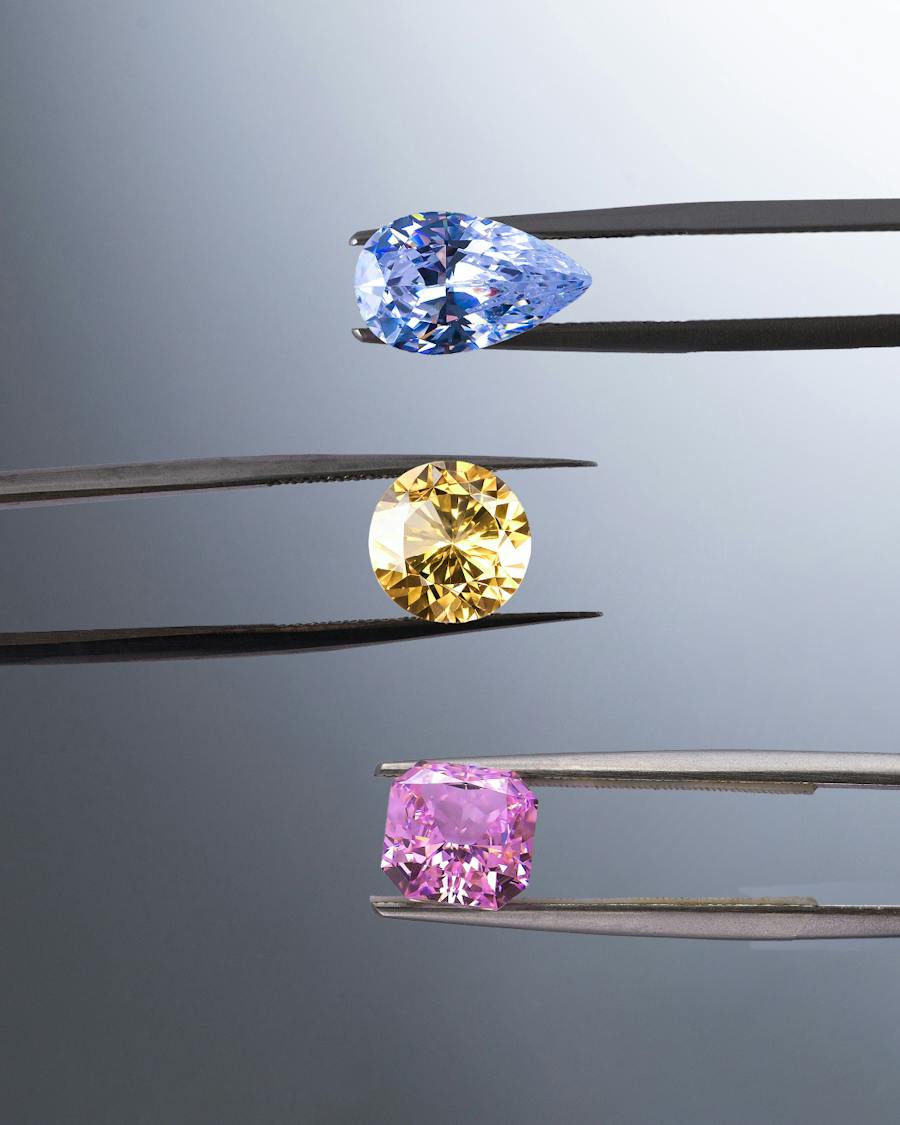 Colourful Lab-Grown Diamond Engagement Rings | Rarity Made Accessible