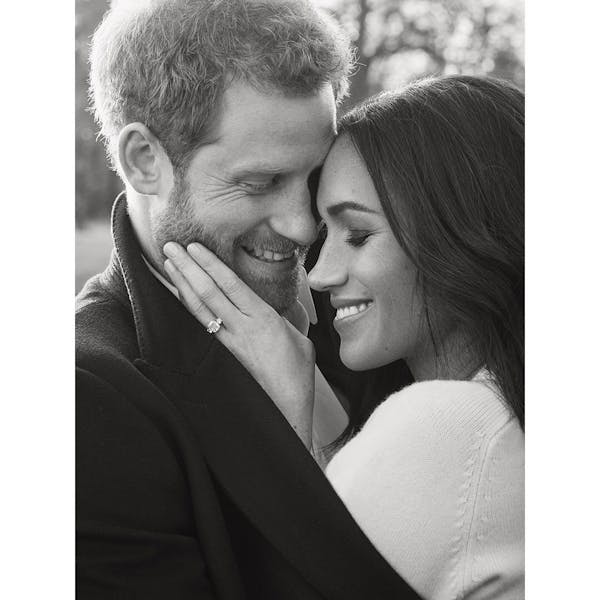 Official engagement picture as posted on Twitter by Kensington Palace.