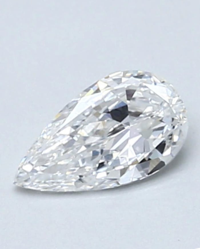 Pear cut diamond